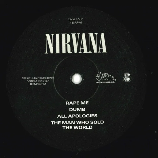 Виниловая пластинка Nirvana Nirvana LP (45rpm) - рис.12