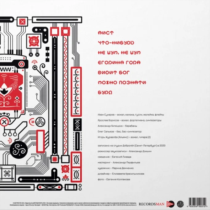 Виниловая пластинка Абстрактор - Мать LP - рис.1