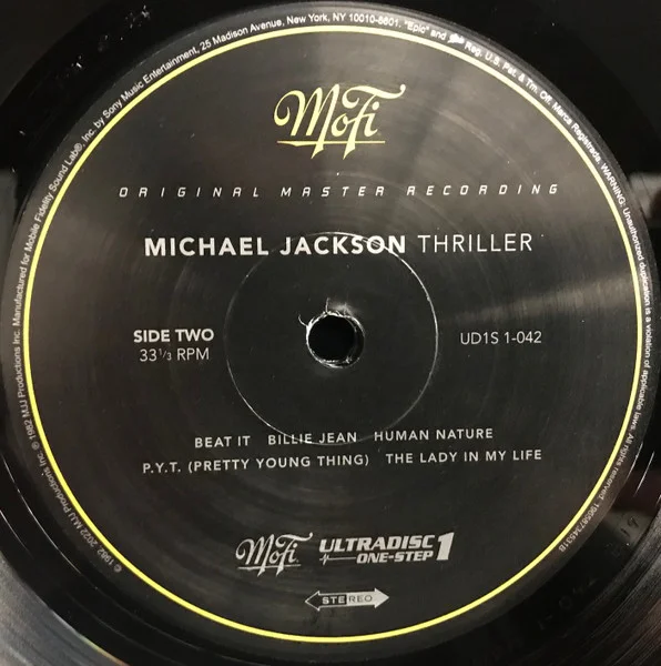 Виниловая пластинка Michael Jackson – Thriller (MFSL) LP - рис.2