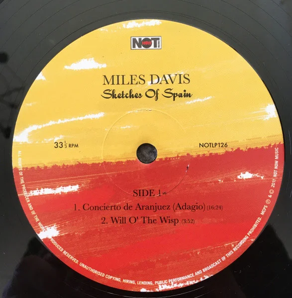 Пластинка Miles Davis – Sketches Of Spain LP - рис.2