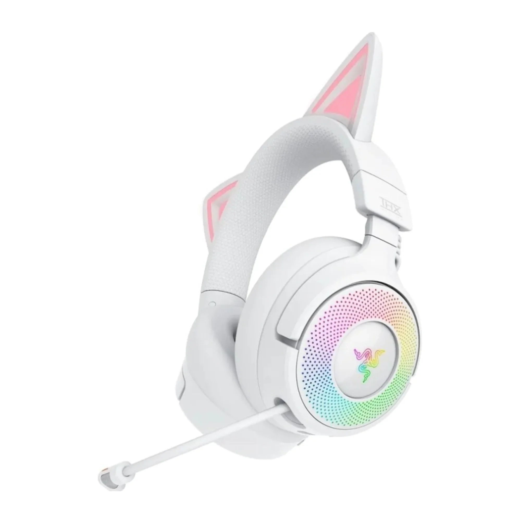 Купить игровую гарнитуру Razer Kraken Kitty V3 Pro White по цене