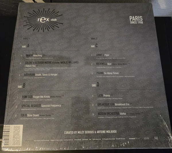 Виниловая пластинка Various – Rex Club Presents Drum 'N' Bass - 2LP - рис.1