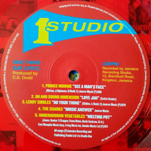 Виниловая пластинка Various – Studio One Funk 2LP (Transparent Red) - рис.6