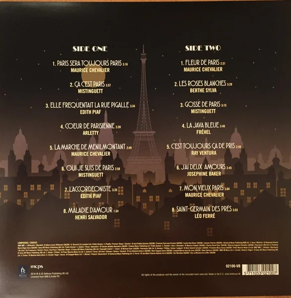Виниловая пластинка Various Artists – Cafe De Paris LP - рис.1