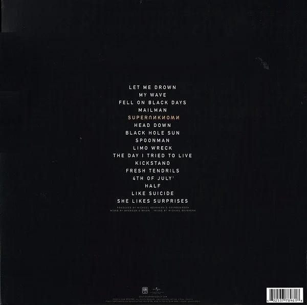 Виниловая пластинка Soundgarden Superunknown LP - рис.1