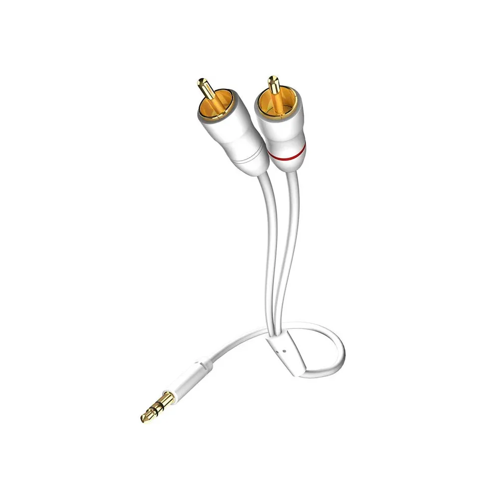 Купить кабель Inakustik Star MP3 Audio Cable, 3.5 Phone 2RCA 0.5 m по ...