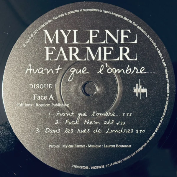 Виниловая пластинка Mylene Farmer - Avant Que LOmbre... - 2LP - рис.6