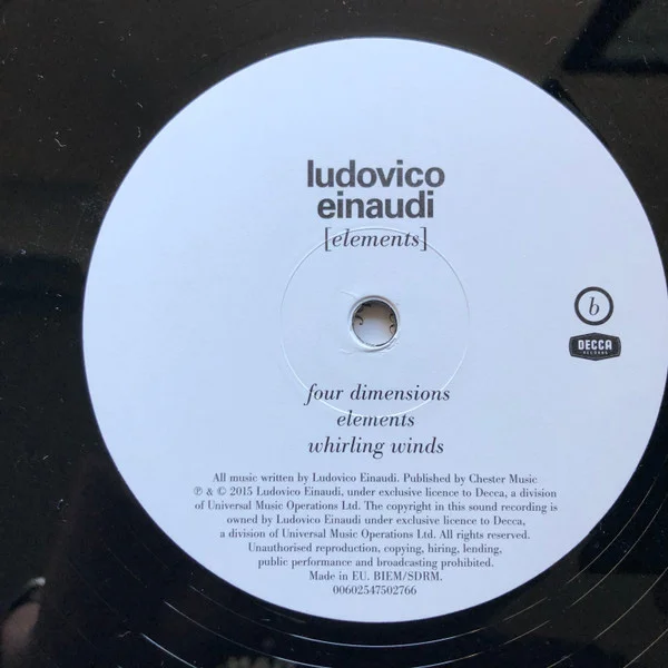Виниловая пластинка Ludovico Einaudi - Elements LP - рис.5