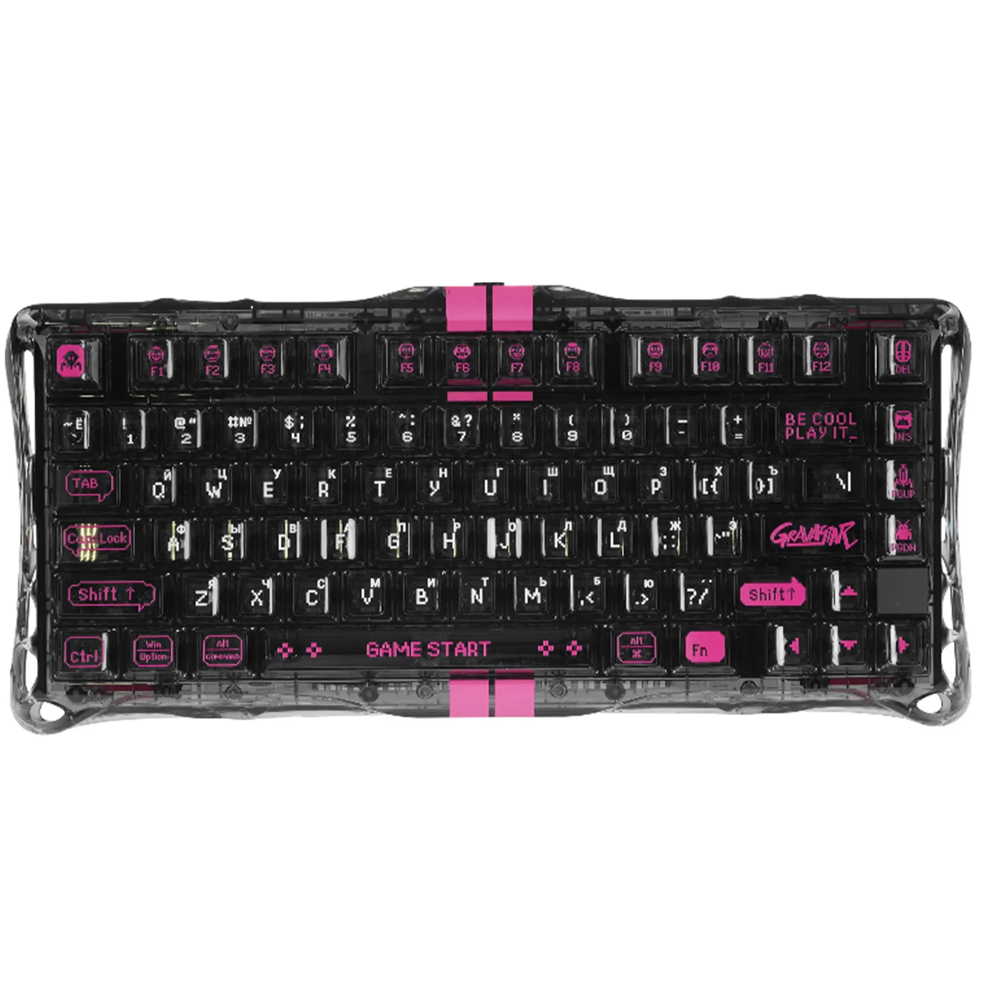 Gravastar セット Купить клавиатуру Gravastar Mercury V75 Lite Black по цене 10590