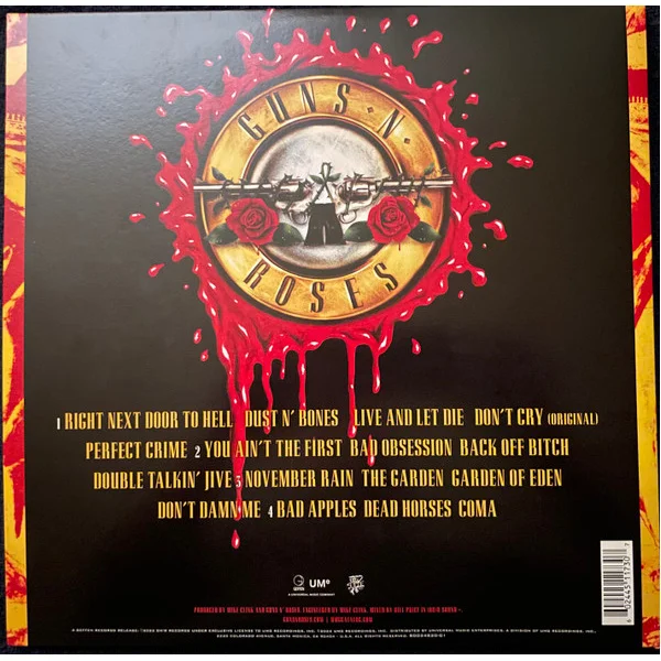 Виниловая пластинка Guns N Roses - Use Your Illusion I Remastered 2022 LP - рис.2