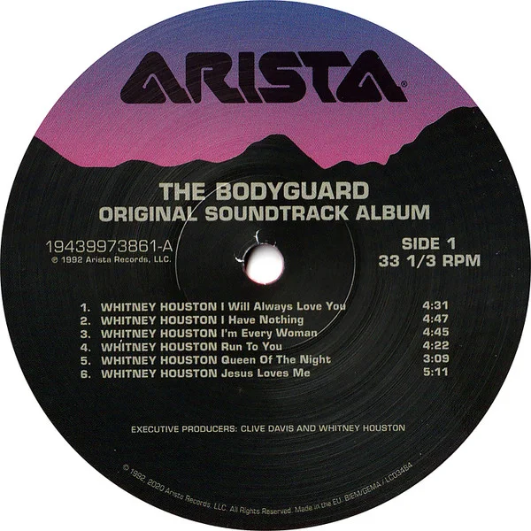 Виниловая пластинка Whitney Houston – The Bodyguard (Original Soundtrack Album) Red LP - рис.4