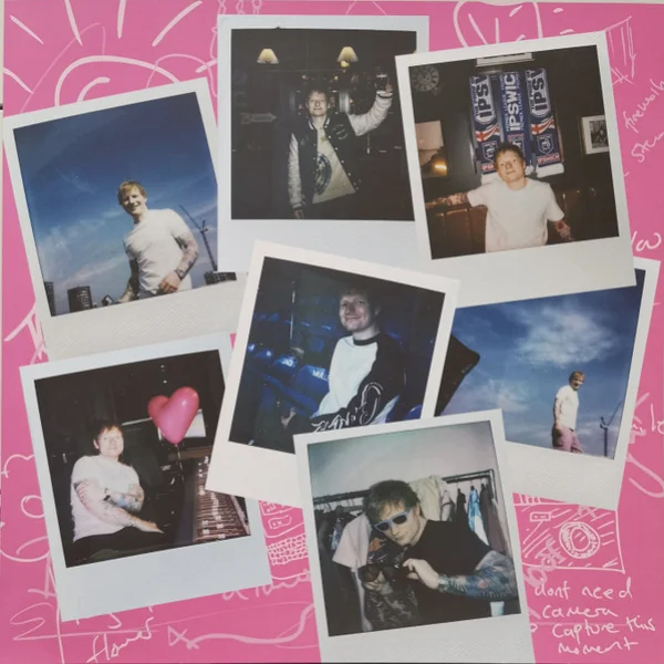 Виниловая пластинка Ed Sheeran – Play (Pink & White Marble) LP - рис.3