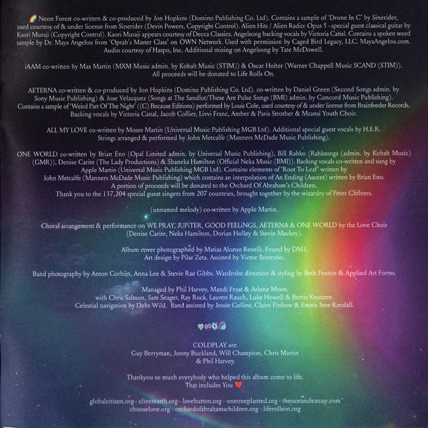 Виниловая пластинка Coldplay – Moon Music (Coloured Translucent Red) LP - рис.23