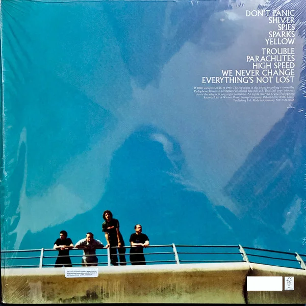 Виниловая пластинка Coldplay – Parachutes (Clear) LP - рис.2