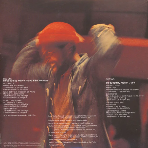 Виниловая пластинка Marvin Gaye - Let's Get It On LP - рис.1