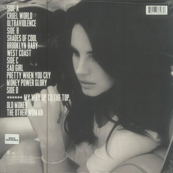 Виниловая пластинка Lana Del Rey – Ultraviolence - LP - рис.1