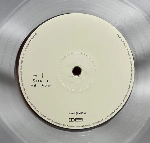 Виниловая пластинка Deep Purple – = 1 - Coloured Crystal Clear - 2LP - рис.11