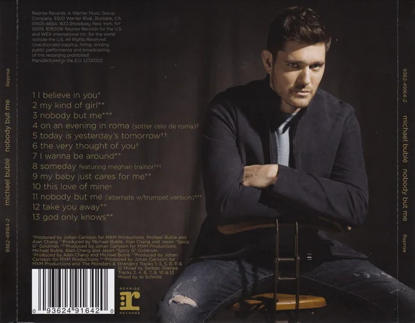 Виниловая пластинка Michael Buble - Nobody But Me - рис.1