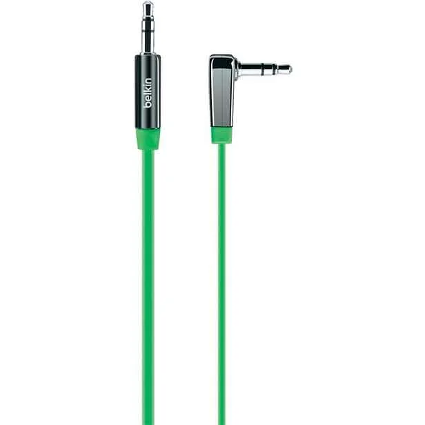 Кабель Belkin Mixit Flat Audio Cable Green - рис.0