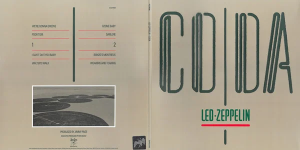 Виниловая пластинка Led Zeppelin - Coda - рис.1