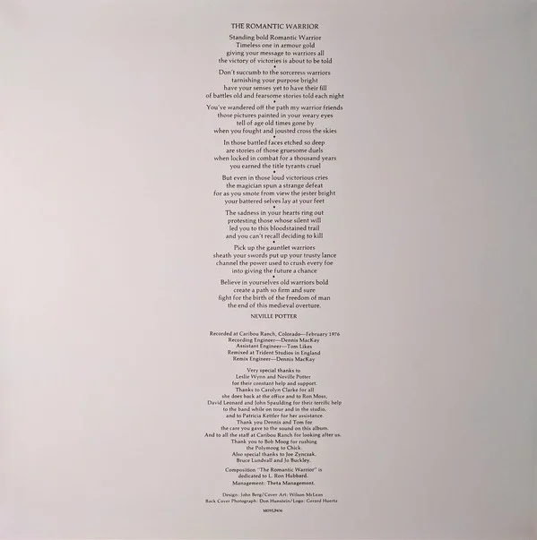 Виниловая пластинка Return To Forever - Romantic Warrior - рис.3