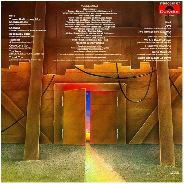 Виниловая пластинка CHILLY - Showbiz LP - рис.1