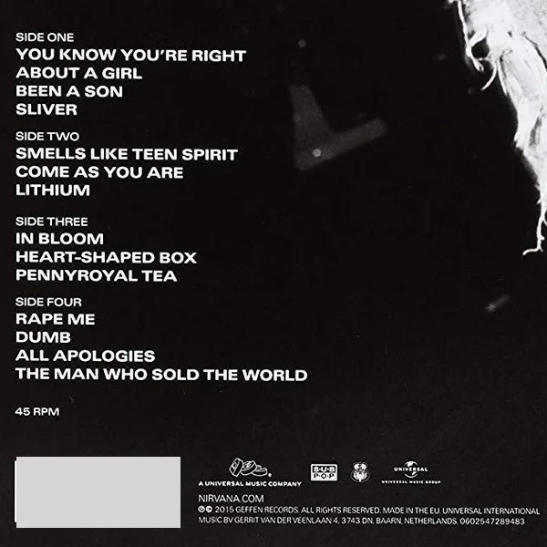 Виниловая пластинка Nirvana Nirvana LP (45rpm) - рис.4