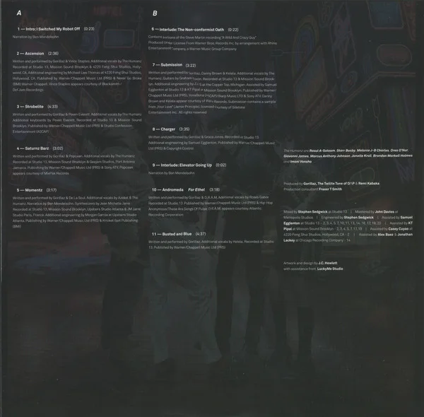 Виниловая пластинка Gorillaz - Humanz - 2LP - рис.8