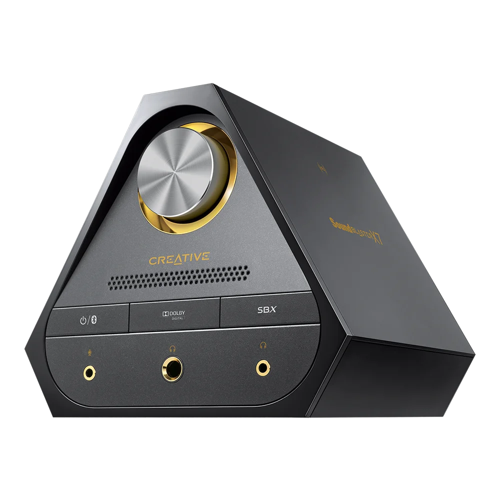 Купить внешнюю звуковую карту Creative Sound Blaster X7 Black по