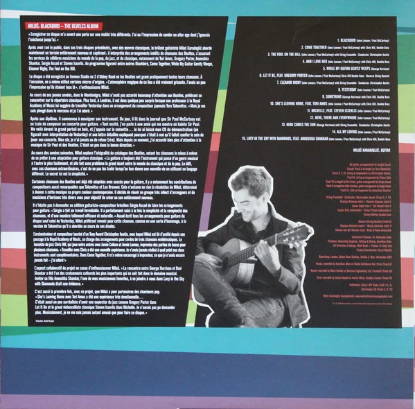 Виниловая пластинка Milos - Blackbird - The Beatles Album - рис.3