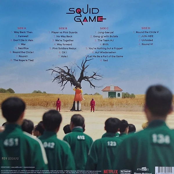 Виниловая пластинка Jung Jaeil - OST Squid Game - Coloured LP - рис.2