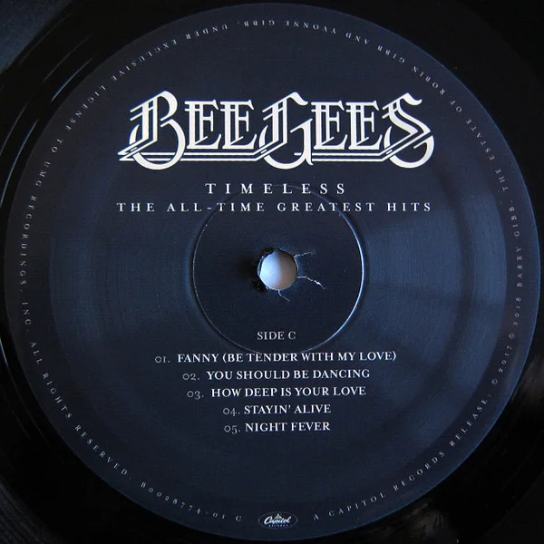 Пластинка Bee Gees - Timeless - The All-Time Greatest Hits - 2LP - рис.3