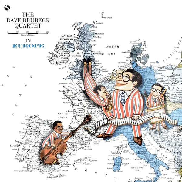 Виниловая пластинка The Dave Brubeck Quartet - The Dave Brubeck Quartet In Europe - рис.0