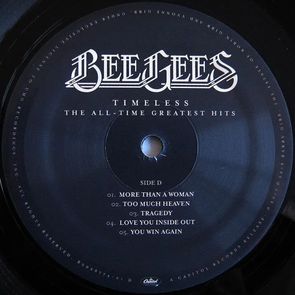 Пластинка Bee Gees - Timeless - The All-Time Greatest Hits - 2LP - рис.4