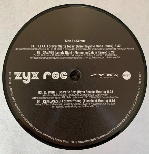 Виниловая пластинка Various – ZYX Italo Disco New Generation Vol.3 LP - рис.2