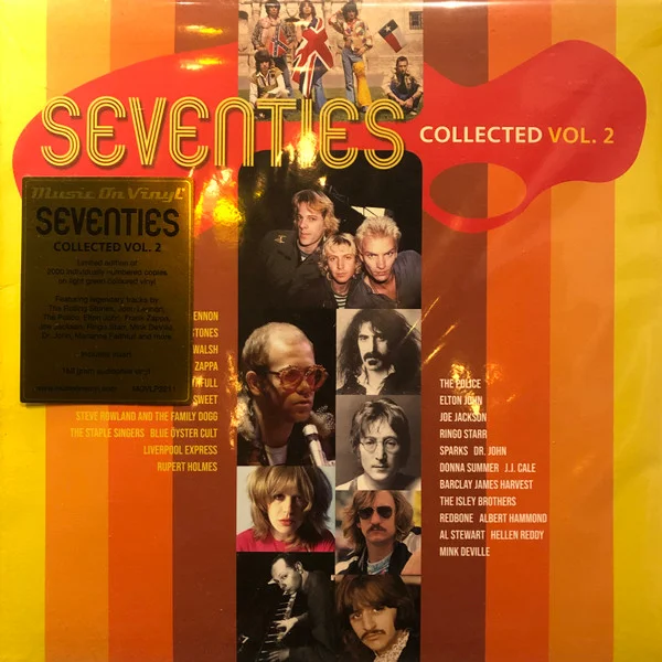 Виниловая пластинка Various – Seventies Collected Vol. 2 - Light Green LP - рис.0