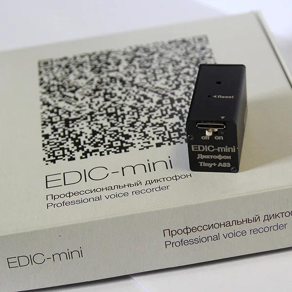 Диктофон EDIC-mini Tiny+ A83-150HQ Black - рис.1