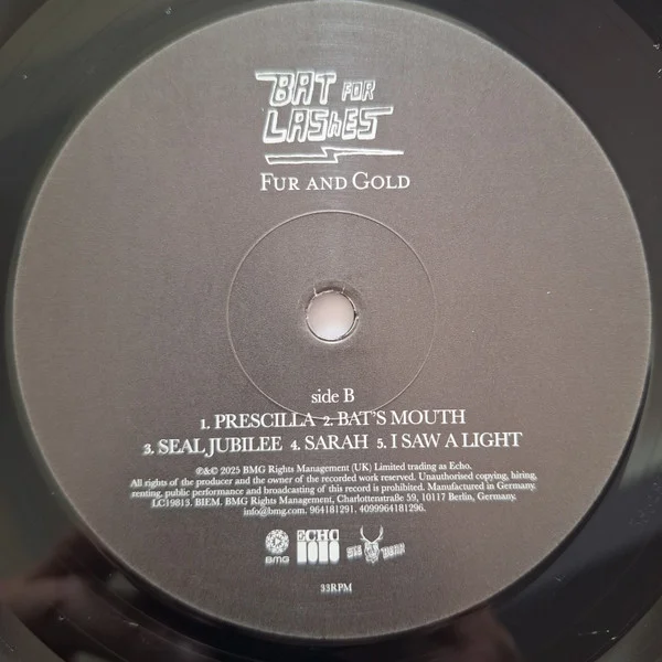 Виниловая пластинка Bat For Lashes - Fur And Gold LP - рис.4