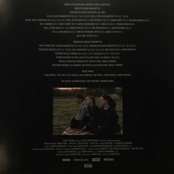 Виниловая пластинка OST Women Talking – Hildur Gudnadottir LP - рис.3