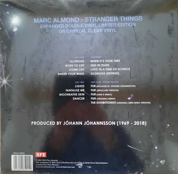 Виниловая пластинка Marc Almond – Stranger Things (Coloured Clear) 2LP - рис.1