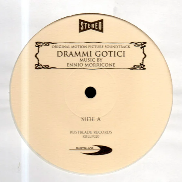 Пластинка OST Drammi Gotici – Ennio Morricone LP (White) - рис.2