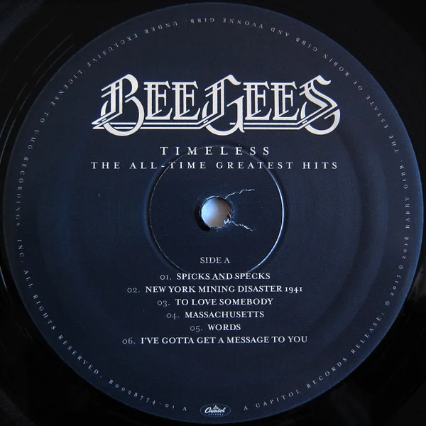 Пластинка Bee Gees - Timeless - The All-Time Greatest Hits - 2LP - рис.1