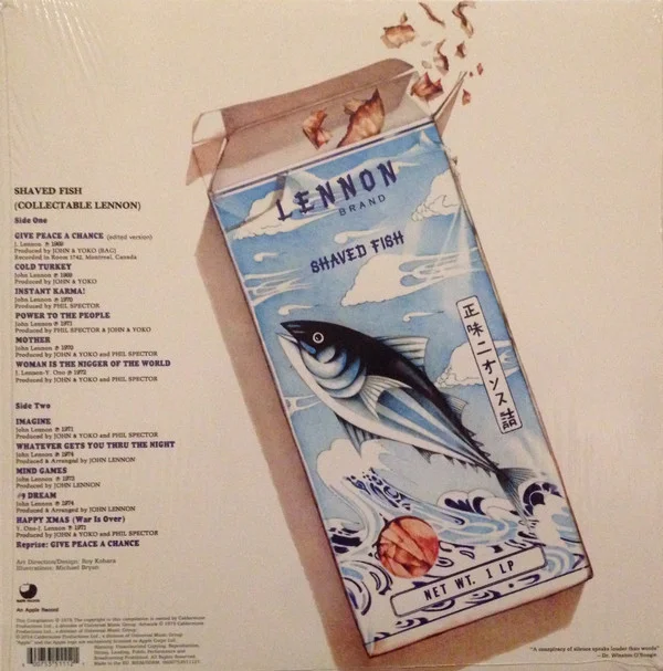 Виниловая пластинка Lennon; Plastic Ono Band - Shaved Fish - рис.2