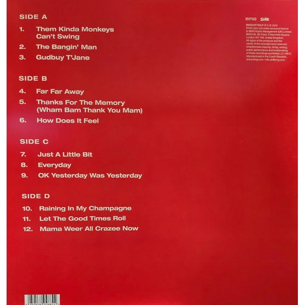 Виниловая пластинка Slade - Live At The New Victoria - Coloured LP - рис.1