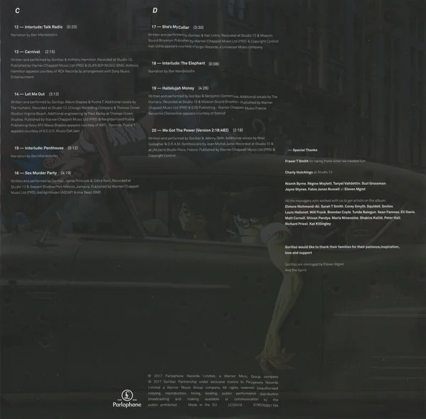 Виниловая пластинка Gorillaz - Humanz - 2LP - рис.10