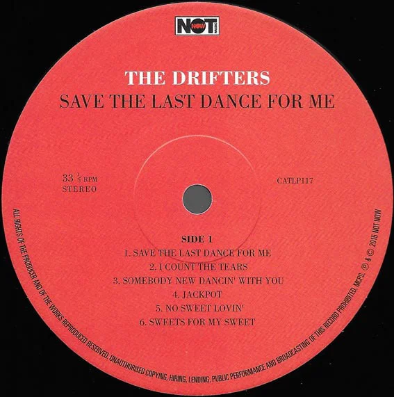 Виниловая пластинка The Drifters - Save The Last Dance For Me - рис.2