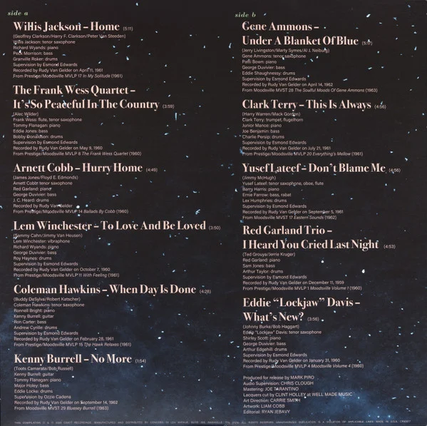 Виниловая пластинка Jazz Dispensary - Night Lights - Midnight Blue, RSD 2025 LP - рис.6