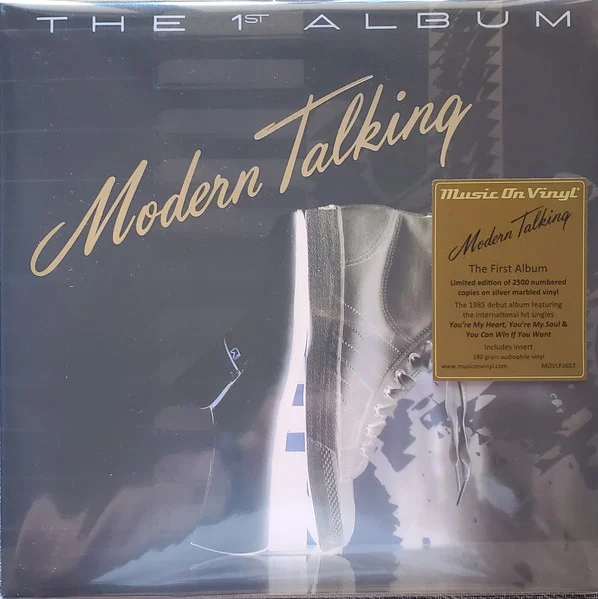 Виниловая пластинка Modern Talking - The 1st Album - Silver Marbled LP - рис.0