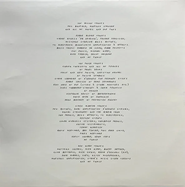 Виниловая пластинка Deep Purple – = 1 - Coloured Crystal Clear - 2LP - рис.12