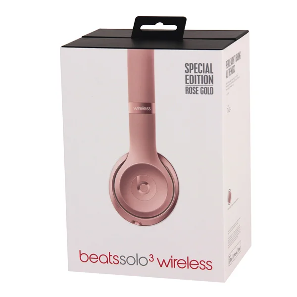 Беспроводные наушники Beats Solo 3 Wireless Pink Gold - рис.6